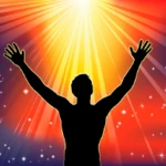 praise & worship music radio android application logo